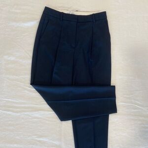 Reiss Women's Wool Blend Pleated Ankle Dress Pants - 4